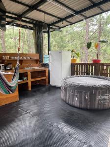 Posezení v ubytování Glamping Anturios