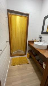 Koupelna v ubytování VILLA TAAROA LEGENDS