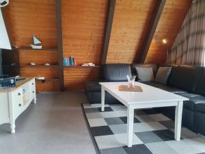 Posezení v ubytování Nurdachhaus AUSZEIT