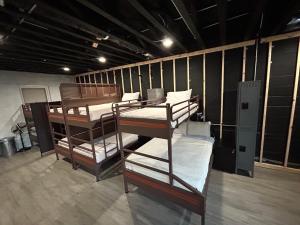 a group of bunk beds in a room at Studio 424 in Chicago