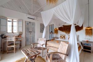 Atalaya Villas Nusa Penida - Adults only的休息区