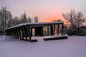 Tondikaku Holiday Home v zimě