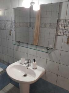 Koupelna v ubytování Ermionis home