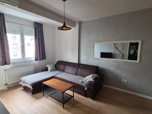 Posezení v ubytování Modern apartment