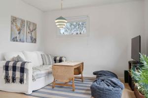 TV a/nebo společenská místnost v ubytování Holiday Home Near Beautiful White Sandy Beaches