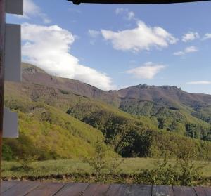 山景或在住宿加早餐旅馆看到的山景