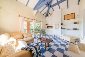 Posezení v ubytování Soleil d'Azur - Joli Duplex avec piscine privée