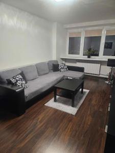Posezení v ubytování 1-bedroom apartment on the 5th floor, 8-min trainride from old town