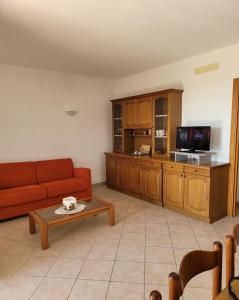 Kuchyň nebo kuchyňský kout v ubytování Casa dei Prati