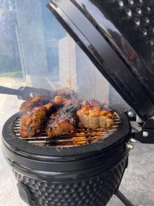 Grillmöjligheter vid detta B&B som gästerna kan använda