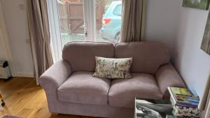 A seating area at Exmoor BnB in Withypool on Two Moors Way