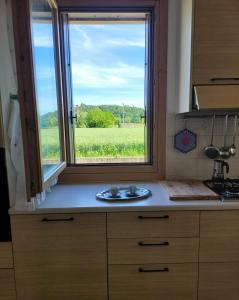 Kuchyň nebo kuchyňský kout v ubytování Casa dei Prati