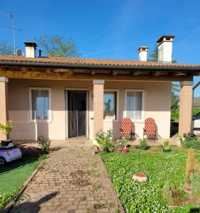 Zahrada ubytování Casa dei Prati