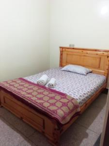 Katil atau katil-katil dalam bilik di hotel appart inezgane agadir