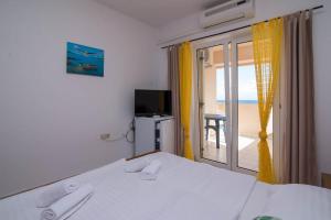 Ένα ή περισσότερα κρεβάτια σε δωμάτιο στο B&B sv. Martin