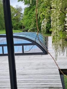 Zahrada ubytování Le buisson de la Gariole