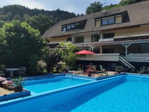 Bazén v ubytování Ferienwohnung Vogelsang im Schwarzwald nebo v jeho okolí
