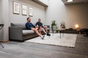 Posezení v ubytování Sundvolden Hotel