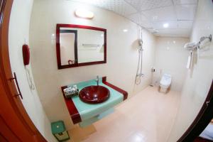 Koupelna v ubytování Kieu Anh Hotel Vung Tau