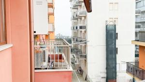 a view from the balcony of a building at Esperia Apartment by Ca-Sa Check in Chioggia