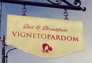 Certifikát, hodnocení, plakát nebo jiný dokument vystavený v ubytování B&B Vigneto Pardom