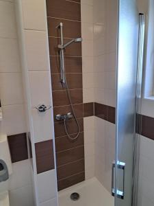 Koupelna v ubytování Rooms & Apartment Mama Mia