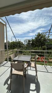 Balkón nebo terasa v ubytování Enelia Apartments