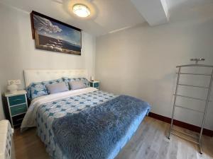 Ένα ή περισσότερα κρεβάτια σε δωμάτιο στο Taraska I- Apto renovado en centro neurálgico
