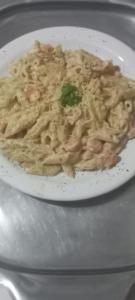 Comida no chalé ou em algum lugar perto