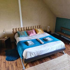 Letto o letti in una camera di LE VERT NOMADE
