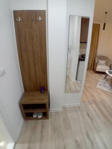 Postel nebo postele na pokoji v ubytování Aqua Apartments 2