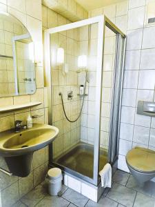 Koupelna v ubytování AL GONDOLIERE
