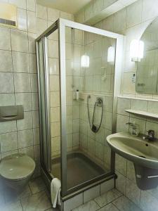 Koupelna v ubytování AL GONDOLIERE