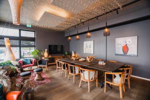Posezení v ubytování Eyja Guldsmeden Hotel