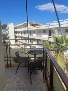 Svalir eða verönd á Seaside Argo apartment