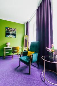 Posezení v ubytování Boutique Hotel Rothenburger Hof