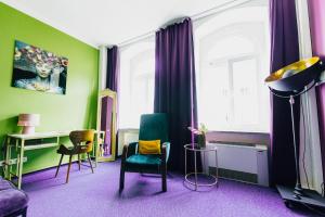 Posezení v ubytování Boutique Hotel Rothenburger Hof