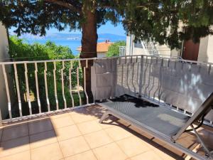Balkón alebo terasa v ubytovaní Apartment Studio Olga