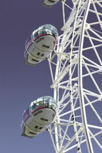 a large ferris wheel with two identicalrors at New & Refurbished Central Kingston Studio in Kingston upon Thames