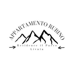 a logo for an adventure hotel in paris at Monte Livata , appartamento "Rubino" in Subiaco
