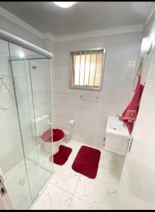 ห้องน้ำของ Apartamento na Praia +10 ภาพ