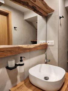 Koupelna v ubytování Krásný apartmán Refrino