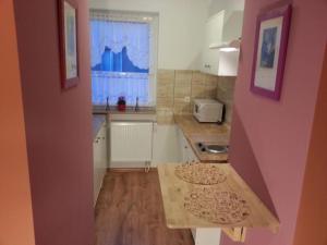Η κουζίνα ή μικρή κουζίνα στο Apartament na Pilczycach