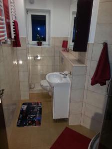 Ένα μπάνιο στο Apartament na Pilczycach