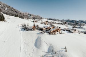 Refugium LaFlu Apartments v zimě