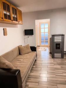 Khu vực ghế ngồi tại Csomor Apartman