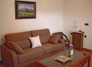 A seating area at Hotel Aldama Golf