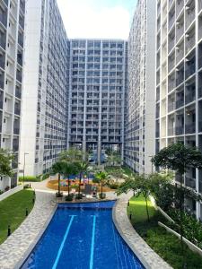 Πισίνα στο ή κοντά στο Aesthetic walking distance to MOA,near NAIA AIRPORT with NETFLIX,MINIVIDEOKE,BOARDGAMES-DUXE3 +74 φωτογραφίες