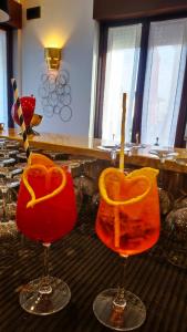 Nápoje v ubytovaní Hotel Virginia