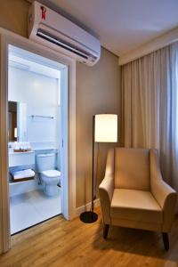 Posezení v ubytování Flat & Lounge SQUARE FARIA LIMA